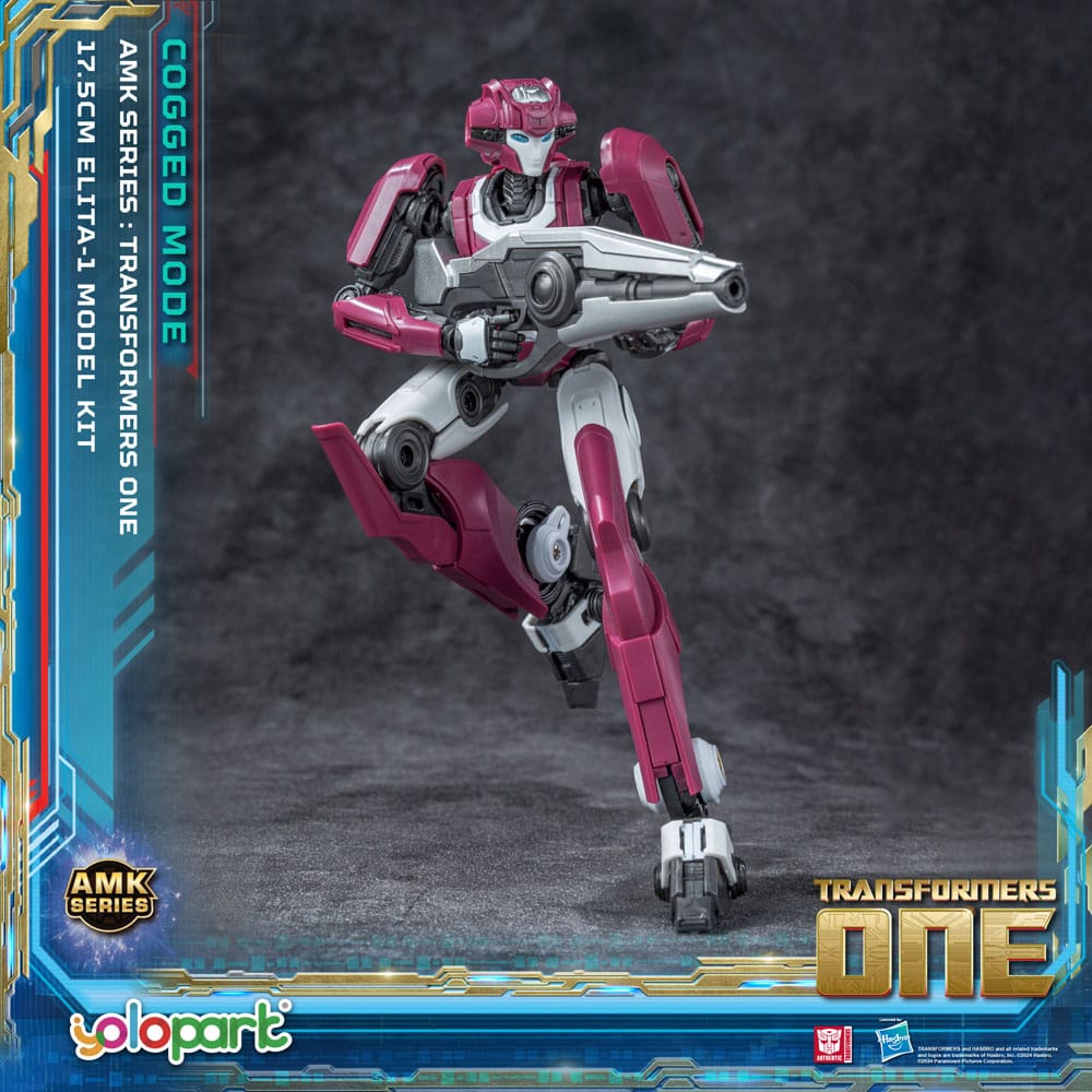 Transformers 8 figurine Plastic Model Kit AMK Series Elita-1 20 cm