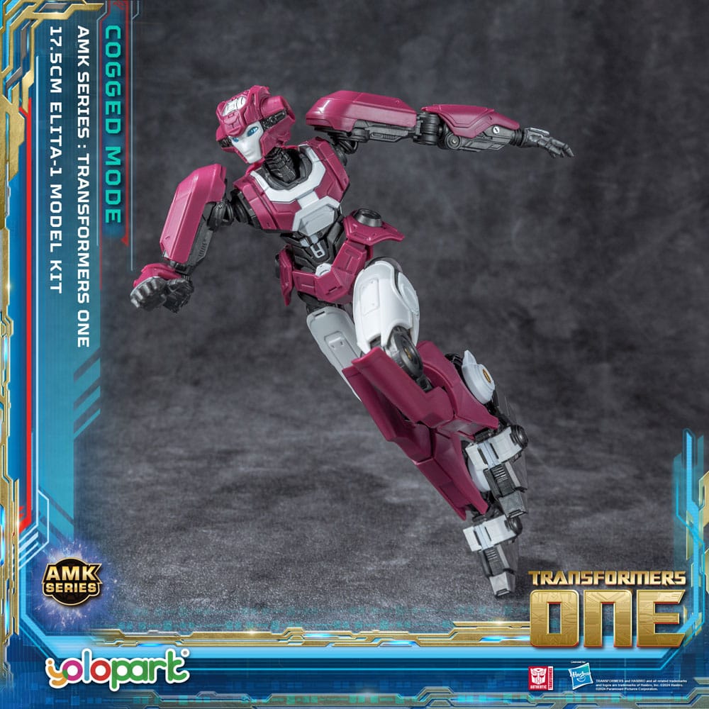 Transformers 8 figurine Plastic Model Kit AMK Series Elita-1 20 cm