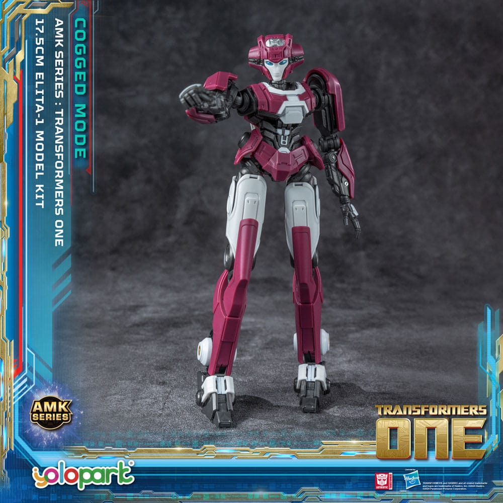 Transformers 8 figurine Plastic Model Kit AMK Series Elita-1 20 cm