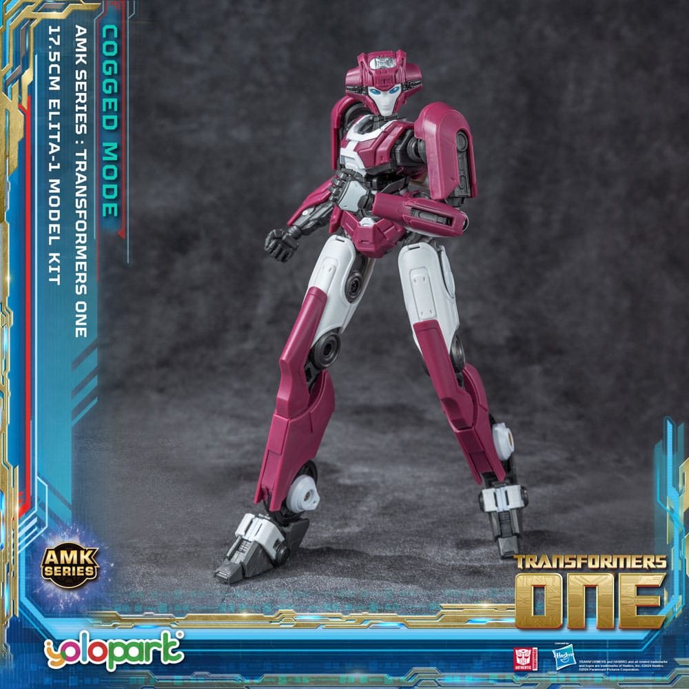 Transformers 8 figurine Plastic Model Kit AMK Series Elita-1 20 cm