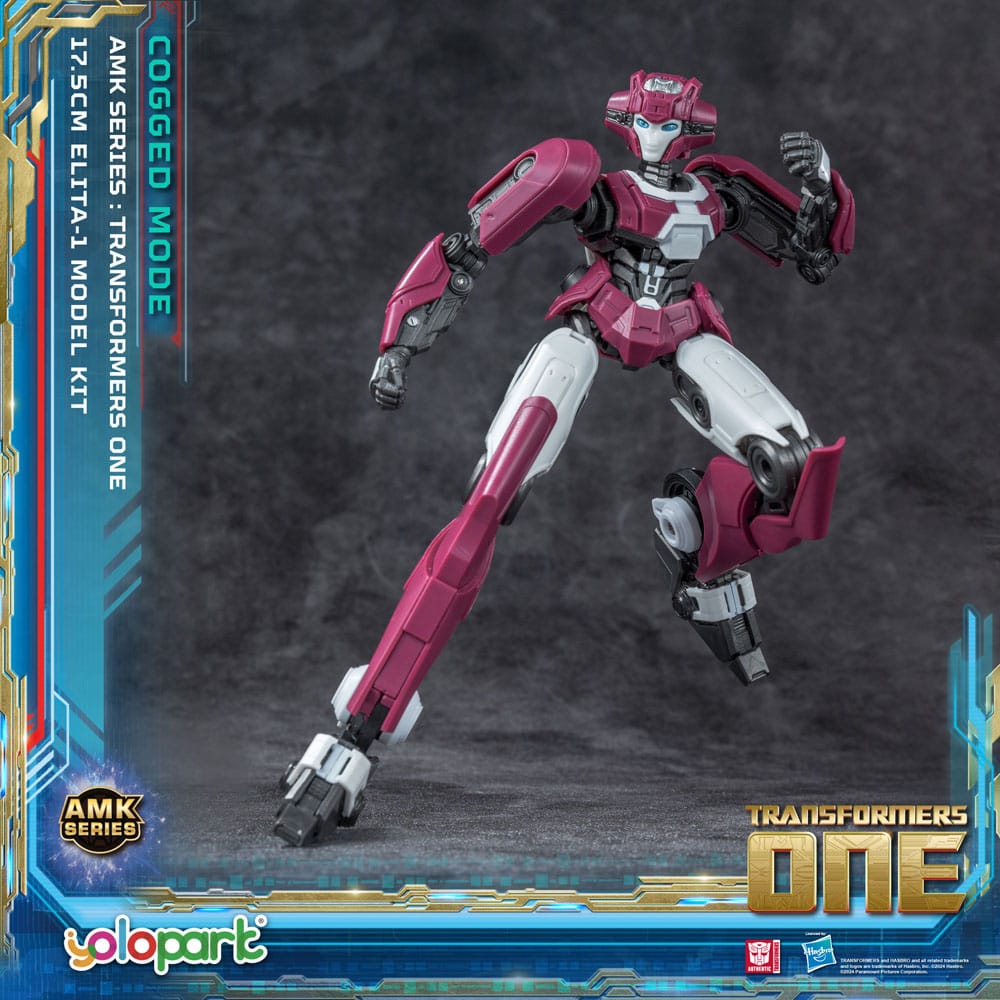 Transformers 8 figurine Plastic Model Kit AMK Series Elita-1 20 cm