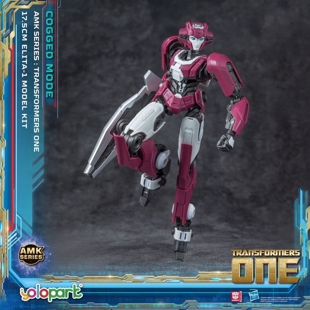 Transformers 8 figurine Plastic Model Kit AMK Series Elita-1 20 cm