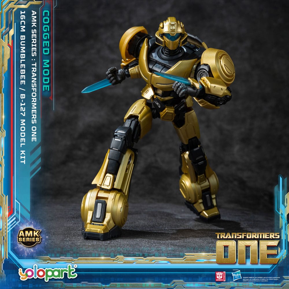 Transformers 8 figurine Plastic Model Kit AMK Series B-127 20 cm