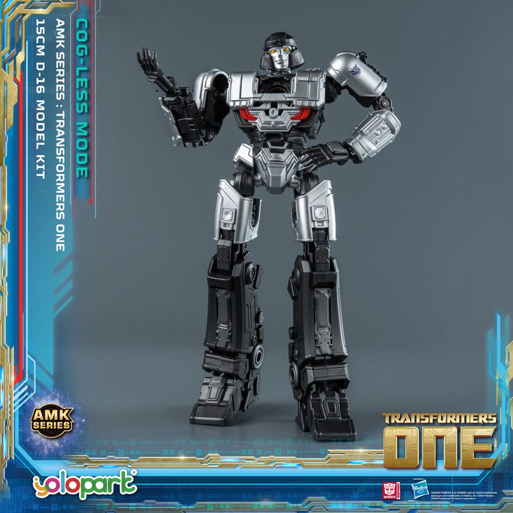 Transformers 8 One figurine Plastic Model Kit AMK Mini Series D-16 15 cm