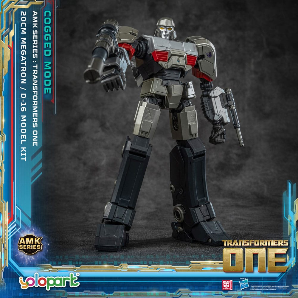 Transformers 8 figurine Plastic Model Kit AMK Series D-16 20 cm