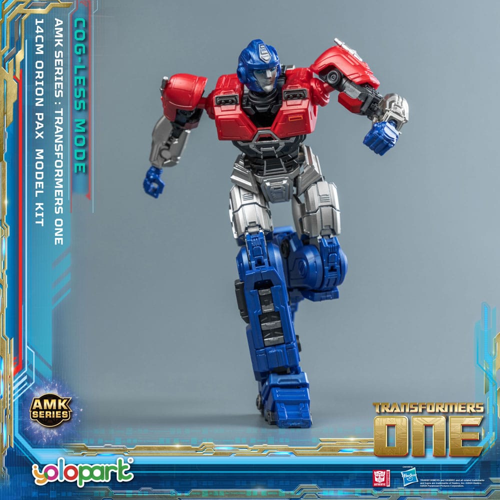 Transformers 8 One figurine Plastic Model Kit AMK Mini Series Orion Pax 14 cm