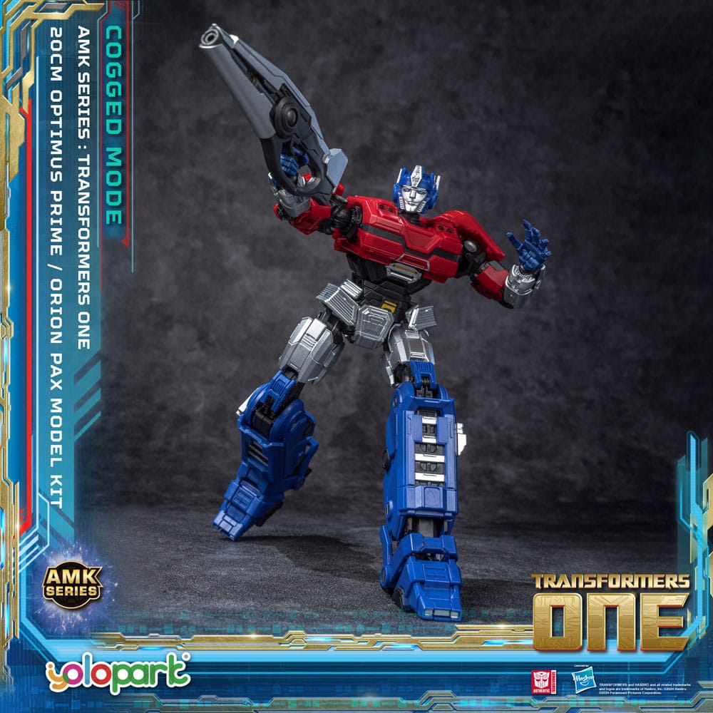 Transformers 8 figurine Plastic Model Kit AMK Series Orion Pax 20 cm