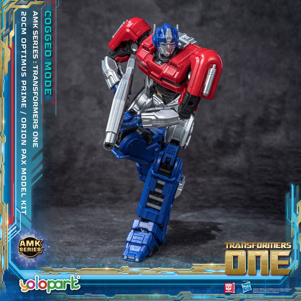Transformers 8 figurine Plastic Model Kit AMK Series Orion Pax 20 cm