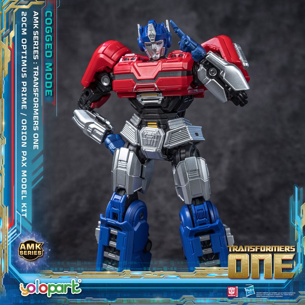 Transformers 8 figurine Plastic Model Kit AMK Series Orion Pax 20 cm