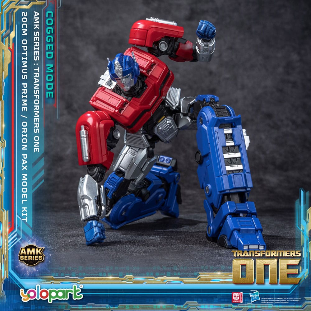 Transformers 8 figurine Plastic Model Kit AMK Series Orion Pax 20 cm