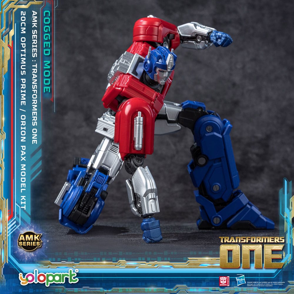 Transformers 8 figurine Plastic Model Kit AMK Series Orion Pax 20 cm