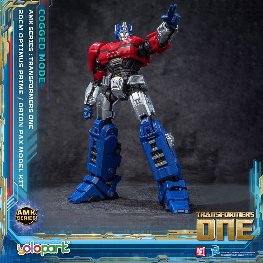 Transformers 8 figurine Plastic Model Kit AMK Series Orion Pax 20 cm