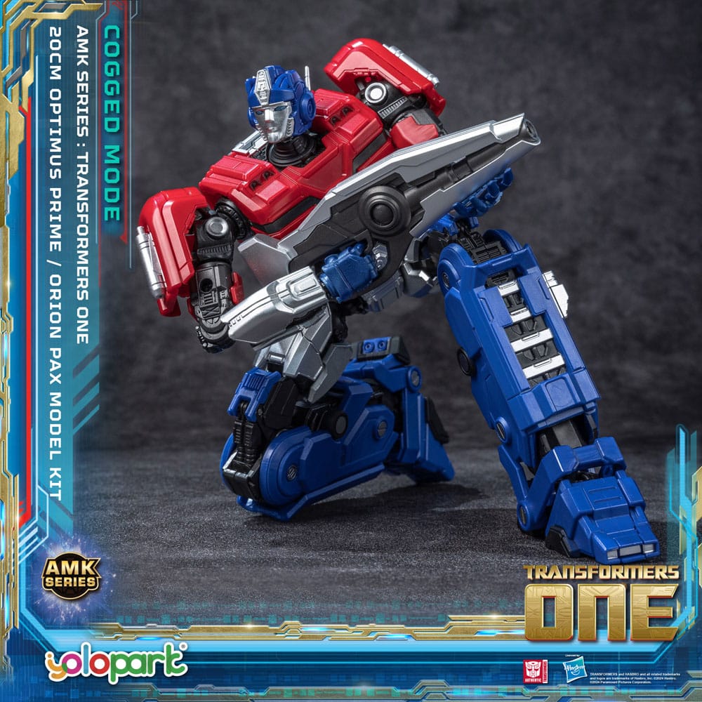Transformers 8 figurine Plastic Model Kit AMK Series Orion Pax 20 cm