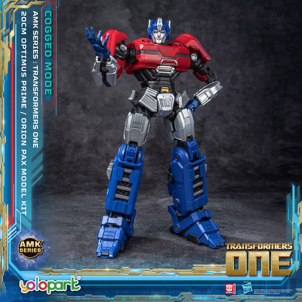 Transformers 8 figurine Plastic Model Kit AMK Series Orion Pax 20 cm