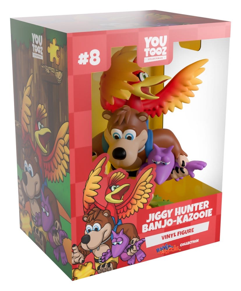 Banjo-Kazooie figurine Vinyl Jiggy Hunter Banjo & Kazooie 13 cm