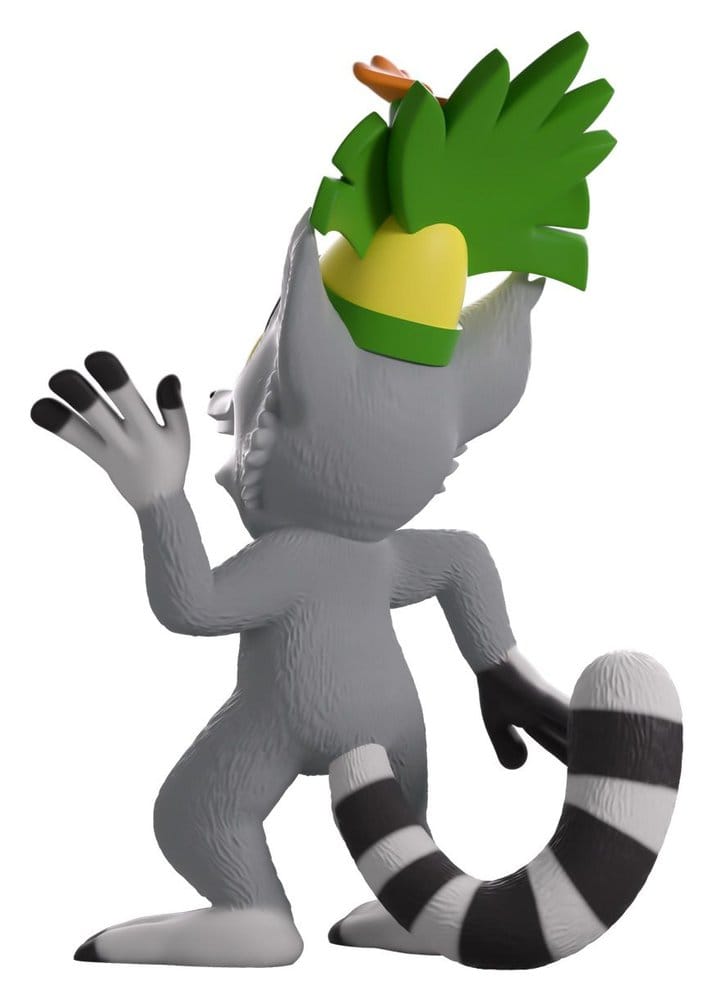 Madagascar figurine Vinyl King Julien 12 cm