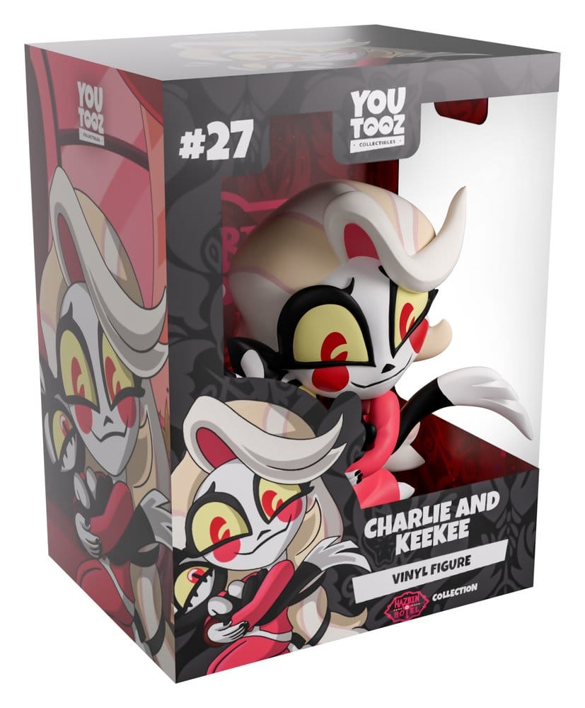 Hazbin Hotel figurine Vinyl Charlie and KeeKee 10 cm