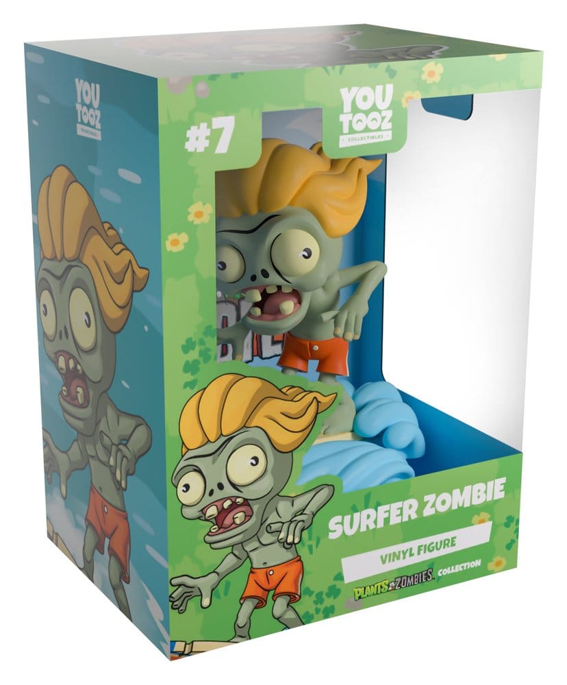 Plants vs. Zombies figurine Vinyl Surfer Zombie 10 cm