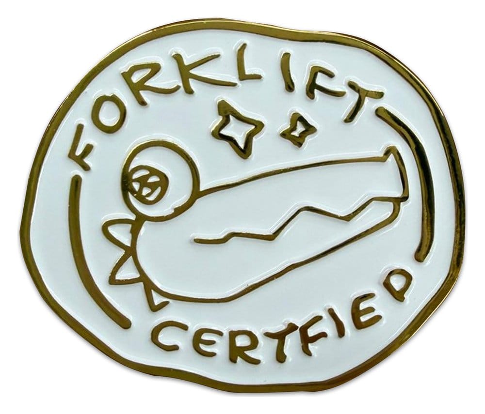 Crashout Crew Pin Forklift Certified