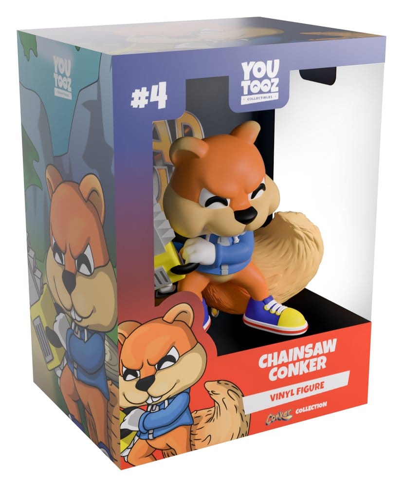 Conker’s Bad Fur Day figurine Vinyl Chainsaw Conker 8 cm
