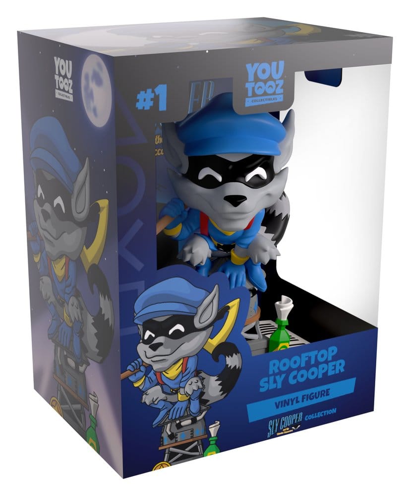 Sly Cooper figurine Vinyl Rooftop Sly Cooper 13 cm
