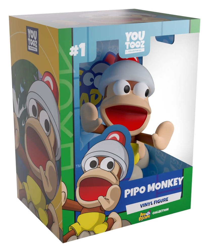 Ape Escape figurine Vinyl Pipo Monkey 11 cm