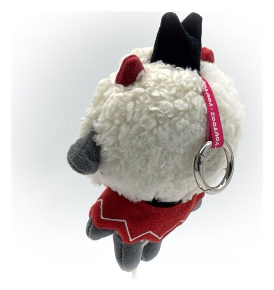 Cult of the Lamb porte-clés peluche The Lamb 13 cm