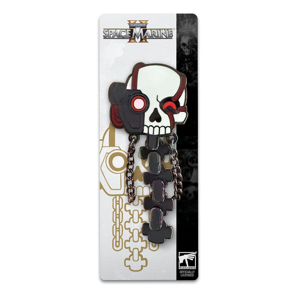 Space Marine 2 pin Servo Skull 5 cm