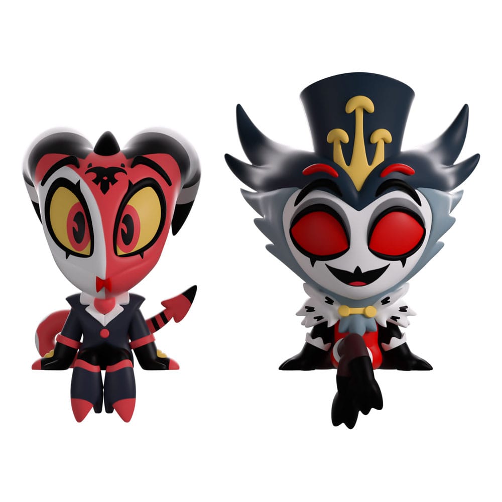 Helluva Boss Vinyl figurines Blitzo & Stolas Monitor Buddiez