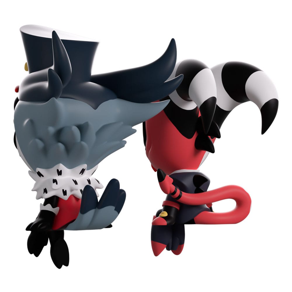 Helluva Boss Vinyl figurines Blitzo & Stolas Monitor Buddiez