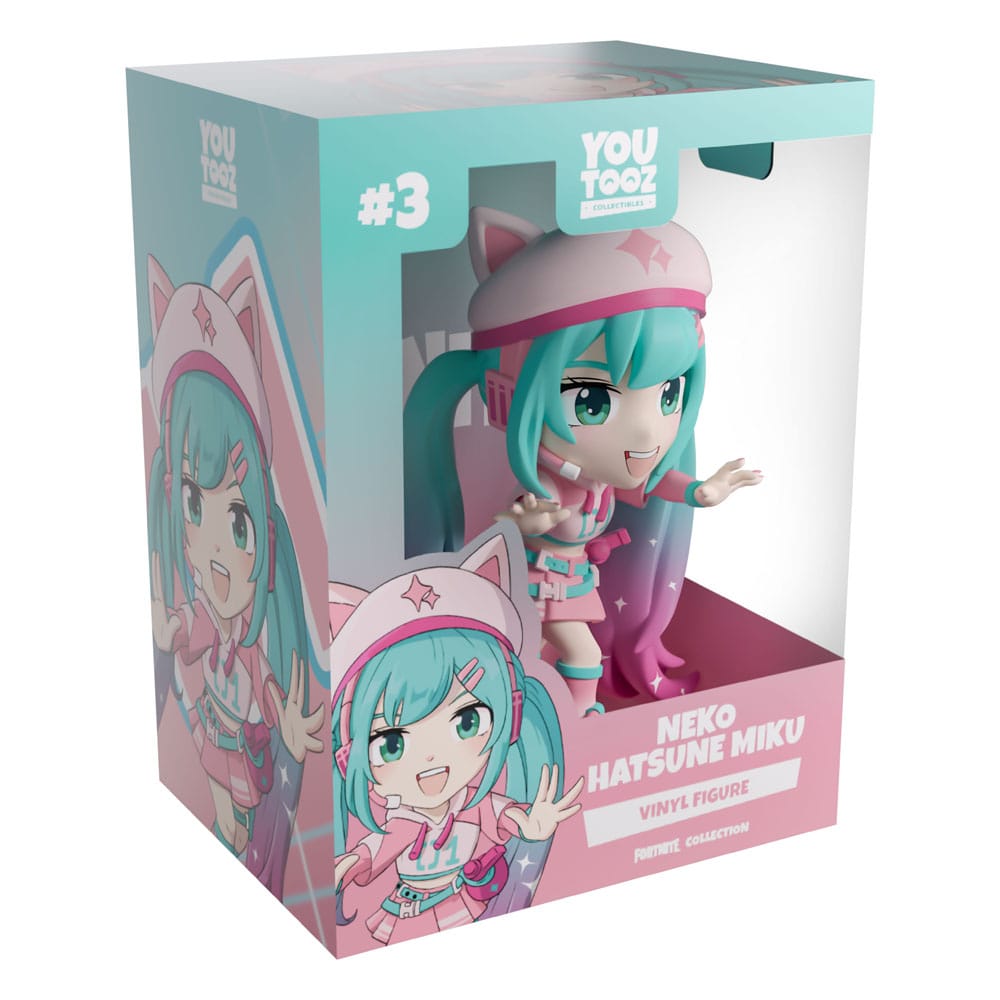Fortnite x Miku Vinyl figurine Neko Hatsune Miku 12 cm