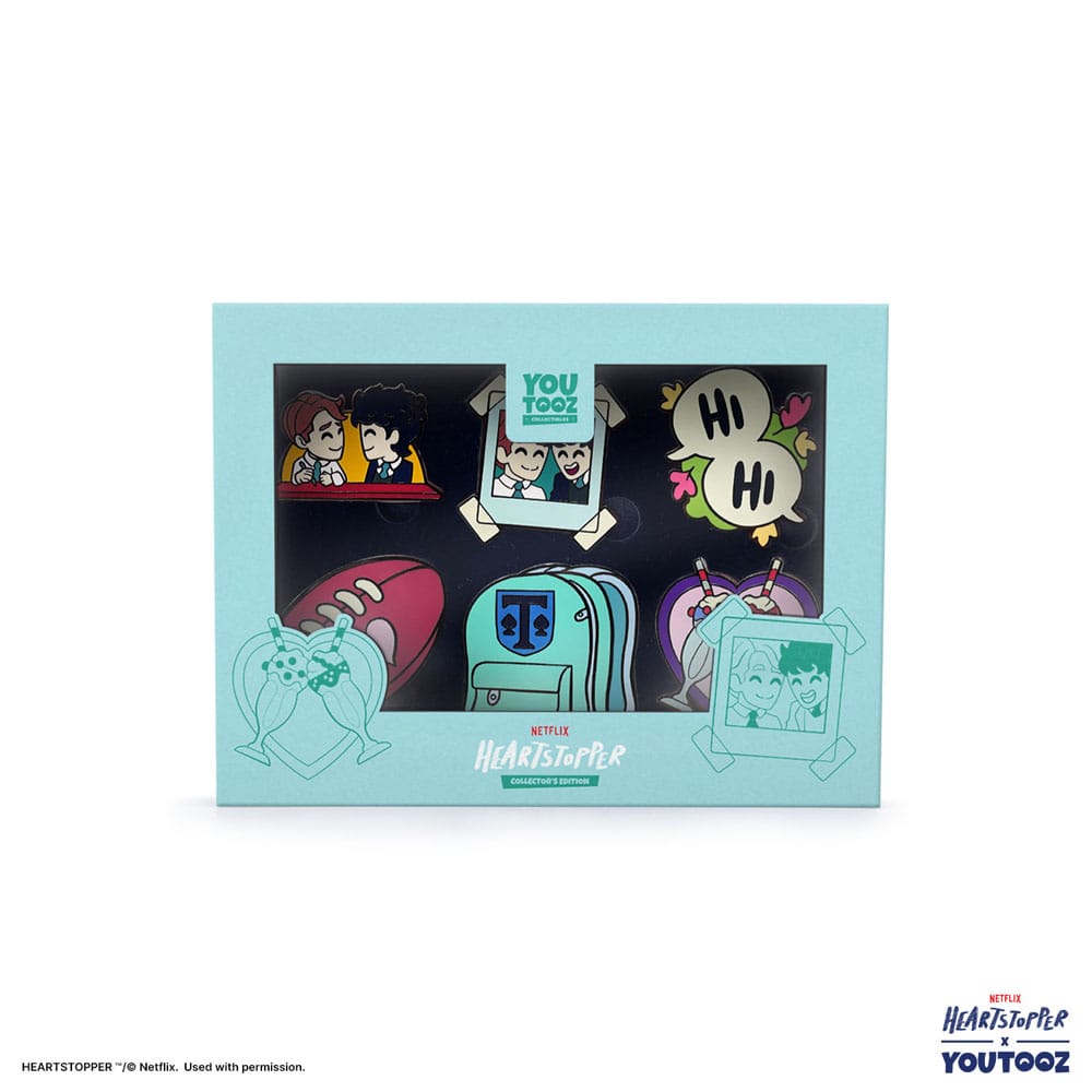 Heartstopper présentoir pin's Set 3 cm (6)