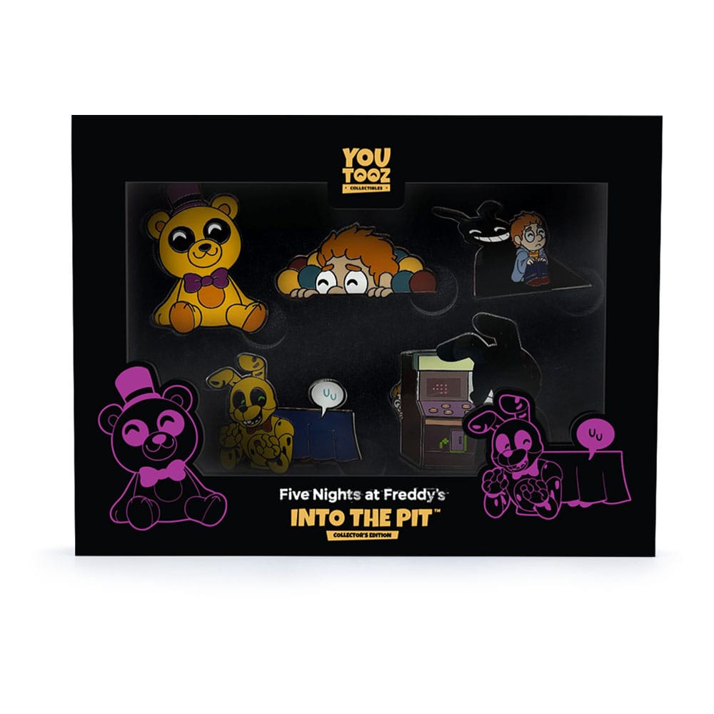 Five Nights at Freddy's présentoir pin's Set Into the Pit 3 cm (6)