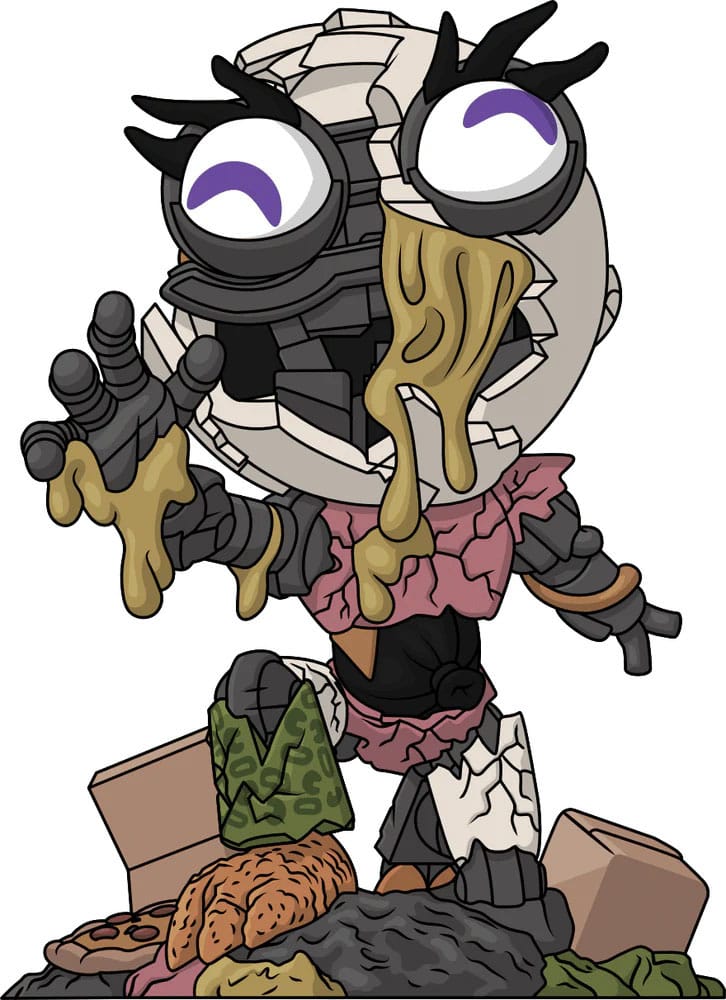 Five Nights at Freddy's Vinyl figurine Ruined Chica 10 cm