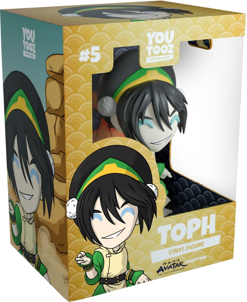 Avatar le dernier maître de l´air Vinyl figurine Toph 11 cm