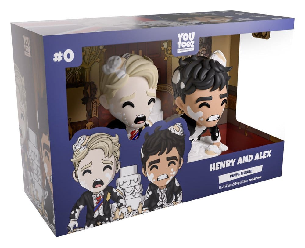 Red, White & Royal Blue figurine Vinyl Henry And Alex 11 cm