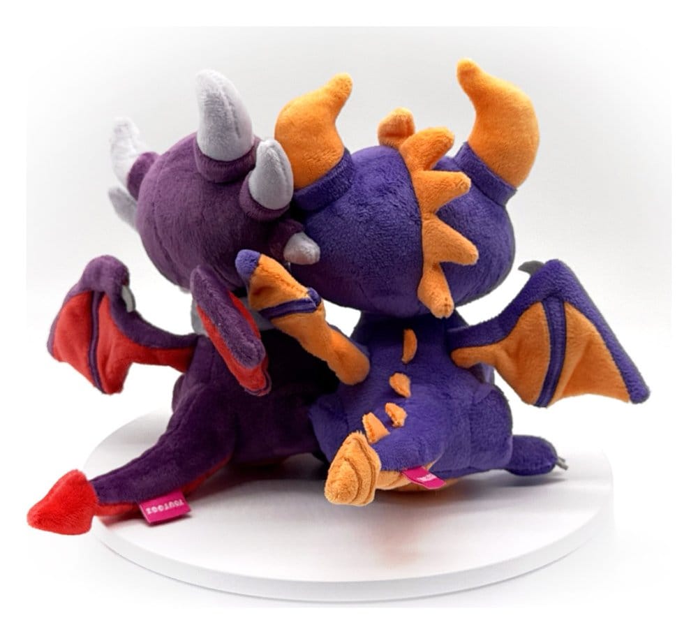 Skylanders pack 2 peluches Valentine´s Spyro & Cynder 15 cm