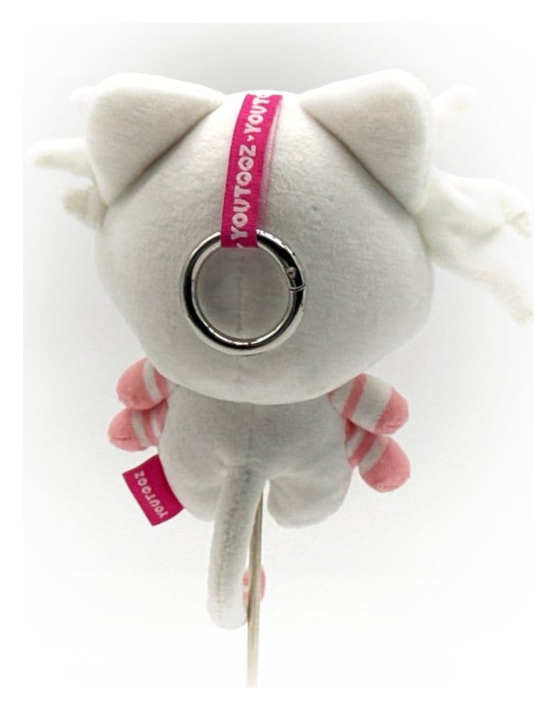 Hazbin Hotel Porte-clés peluche Angel Dust Kitty 13 cm