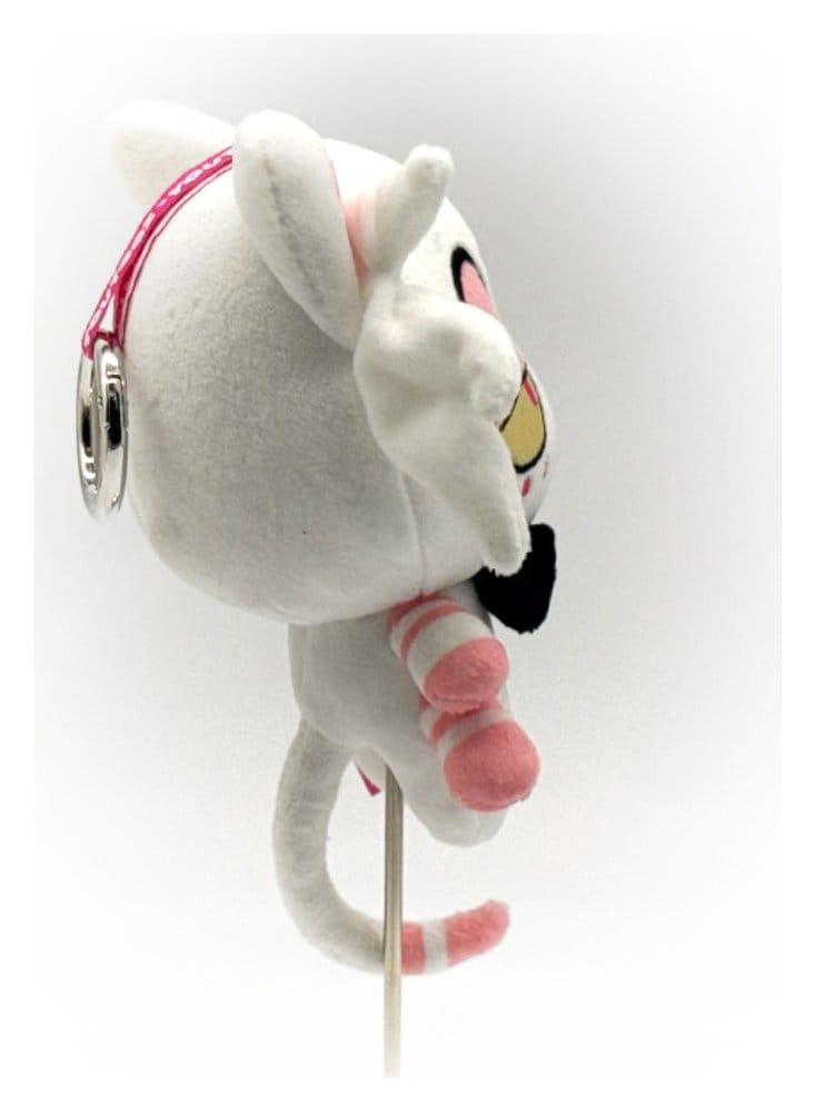 Hazbin Hotel Porte-clés peluche Angel Dust Kitty 13 cm