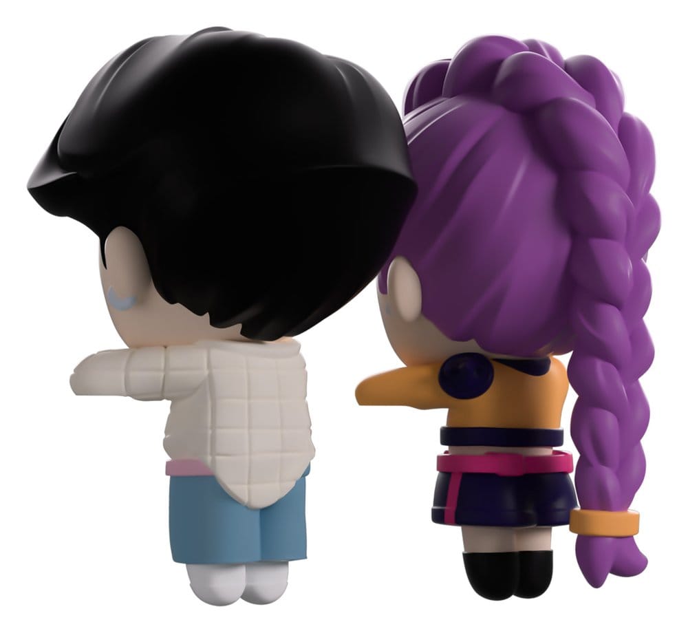 KPop Demon Hunters Vinyl figurines Jinu & Rumi Monitor Buddiez 6 cm