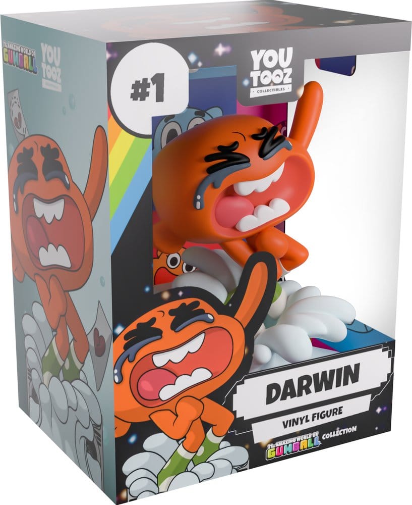 Le Monde incroyable de Gumball Vinyl figurine Darwin 11 cm