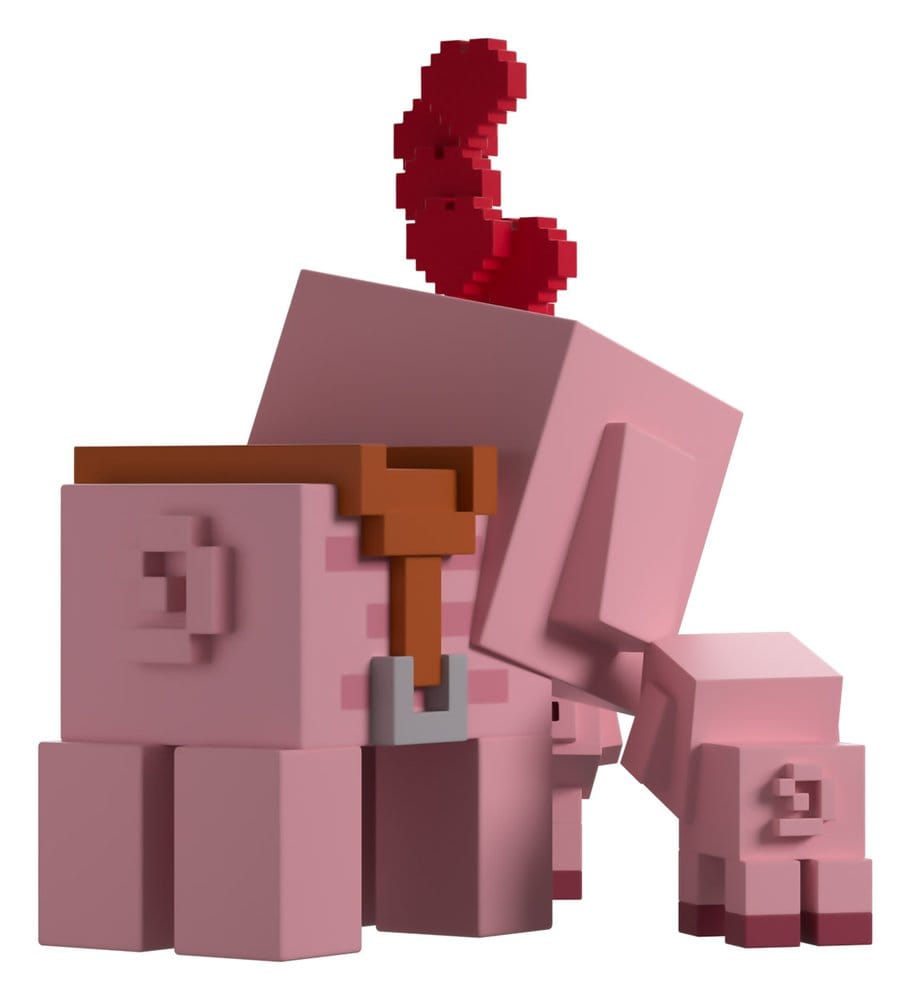 Minecraft Vinyl figurine Pig Family 8 cm