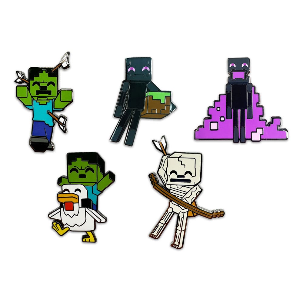 Minecraft présentoir pin's Set #2 5 cm (6)