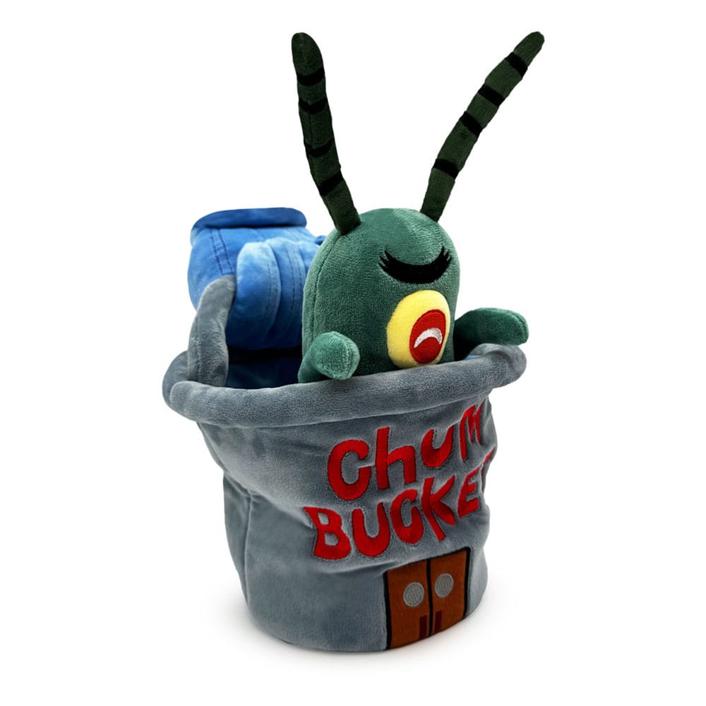 Bob l´éponge peluche Plankton Chum Bucket 22 cm
