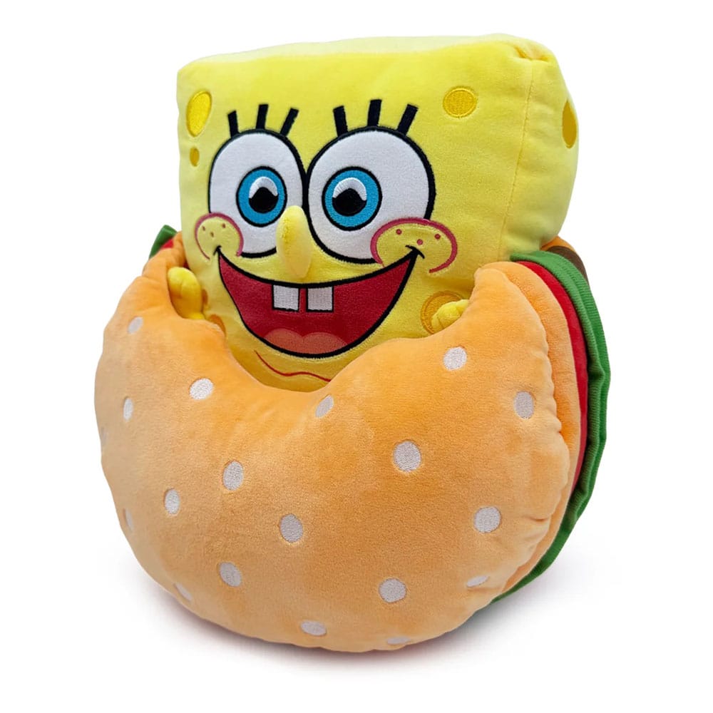 Bob l´éponge peluche Pâtés de crabe 22 cm