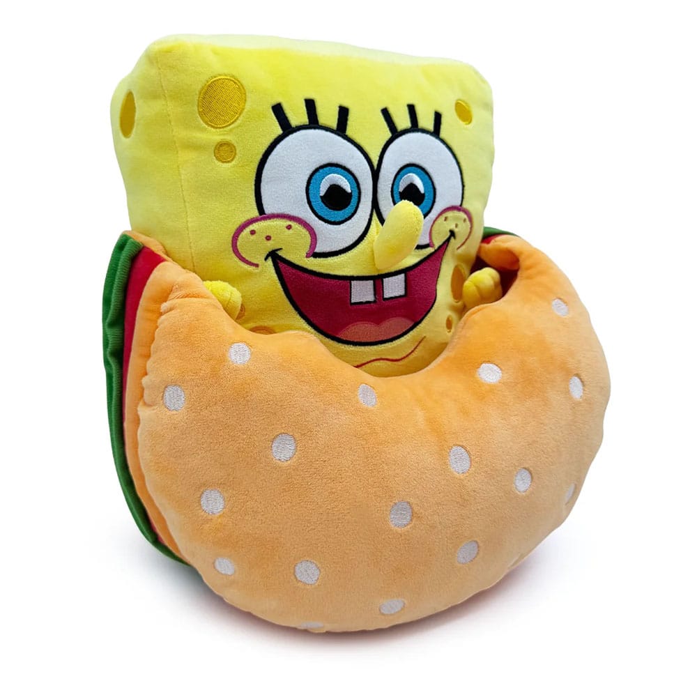 Bob l´éponge peluche Pâtés de crabe 22 cm