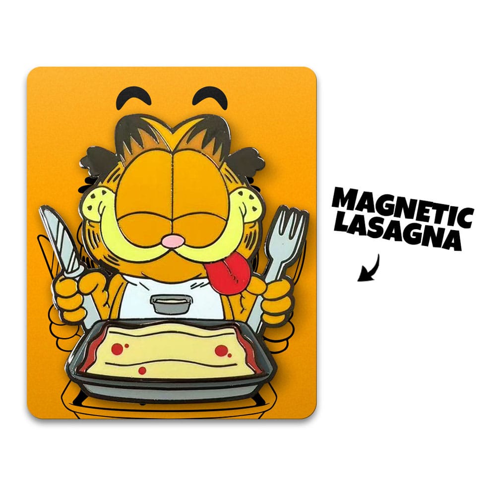 Garfield pin Disco Garfield Lasagna Dinner 5 cm