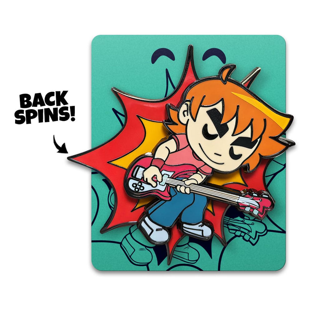 Scott Pilgrim pin Scott Playing Guitar 5 cm