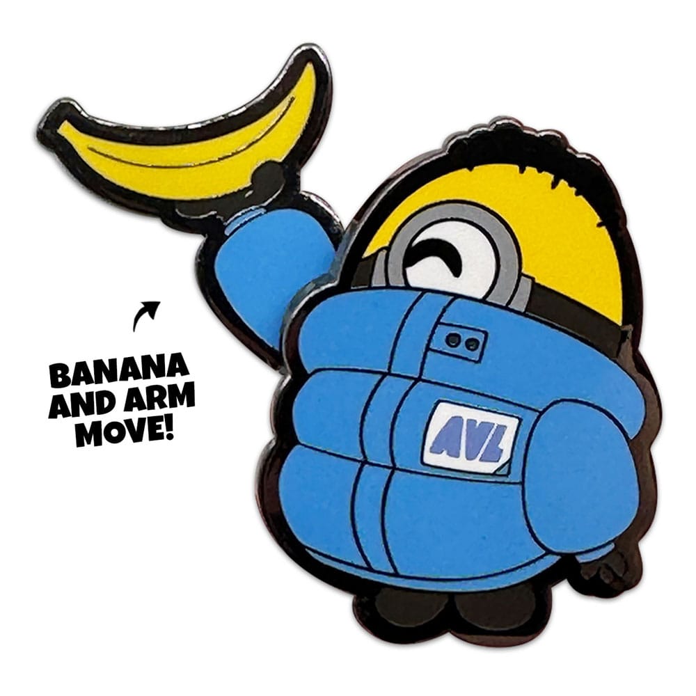 Moi, moche et méchant pin Banana Minion 5 cm