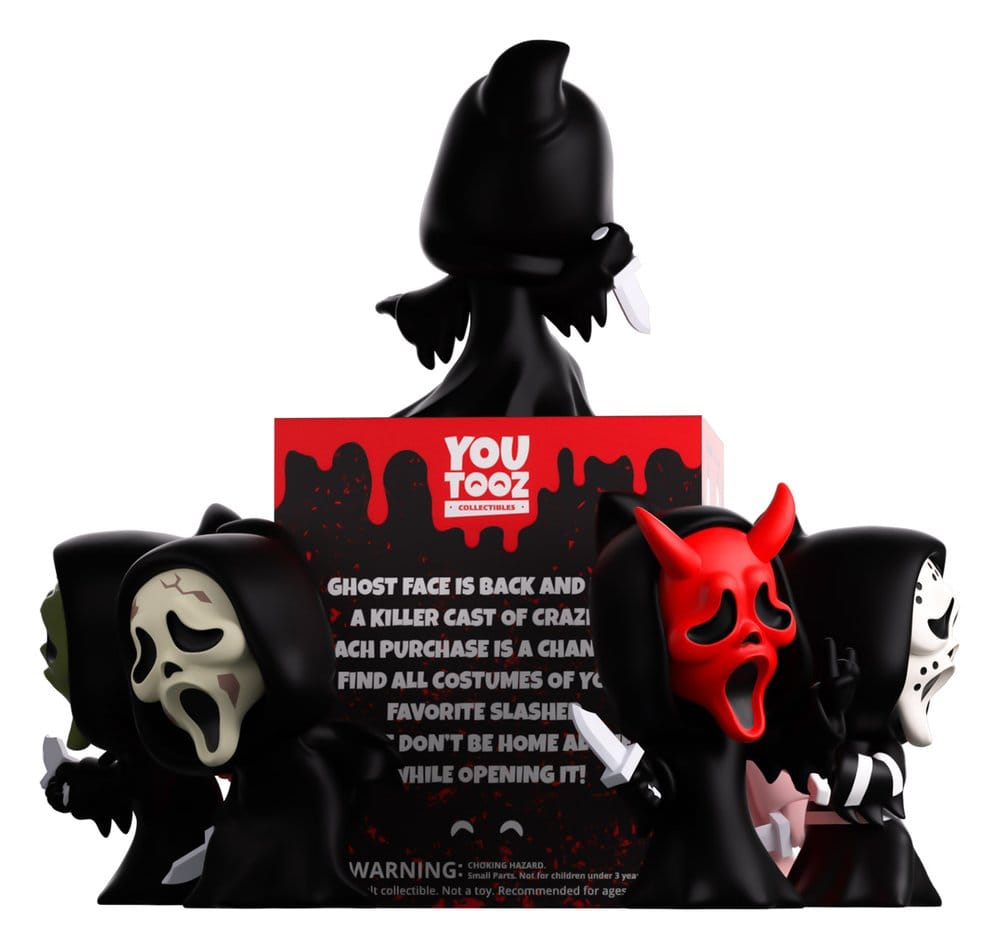 Ghost Face blind box assortiment figurines mini vinyl (8)